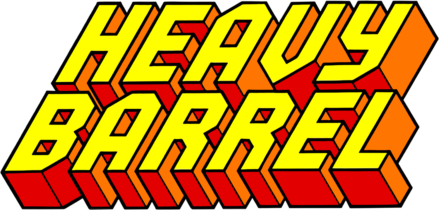 Heavy Barrel logo for NES